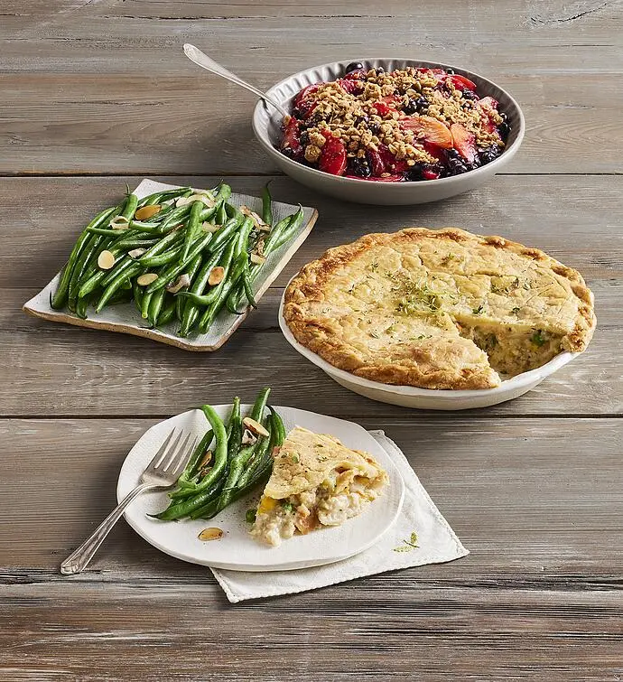 Comforting Sympathy Chicken Pot Pie Meal