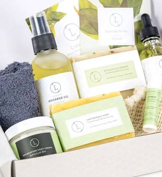 Self Care Kit for Men 1 Dad Grooming Eucalyptus Gift Box