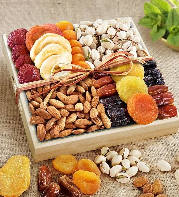 Fruitful Harvest Dried Fruit & Nut Crate (Fruitful Harvest Dried Fruit & Nut Crate-Large)