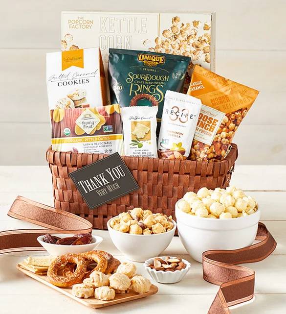Classic Gourmet Thank You! Gift Basket (Classic Gourmet Deluxe Thank You Gift Basket)