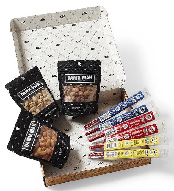 Meats and Nuts Gift Box (Deluxe Nut & Beef Gift Box)
