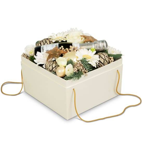 Flowerbox «Einsiedeln» (20 cm) with Prosecco Albino Armani DOC (20 cl)