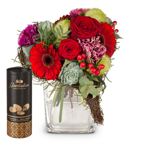 Only for You with Gottlieber cocoa almonds (Minimum)