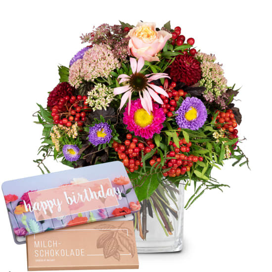 Summerdays with Munz bar of chocolate «Happy Birthday» (Minimum)