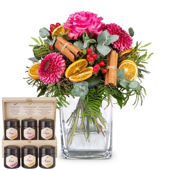 Happy Day with Bee-Family honey gift set (Minimum)