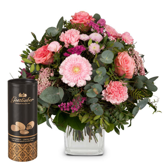 Fairy Tale in Pink with Gottlieber cocoa almonds (Minimum)