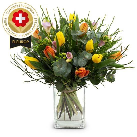 Fleurop Swiss Flower Bouquet «Spring Joy»