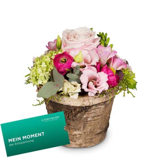 Sweet spring melody with a - gift voucher from Wellness-Therme FORTYSEVEN (Minimum)