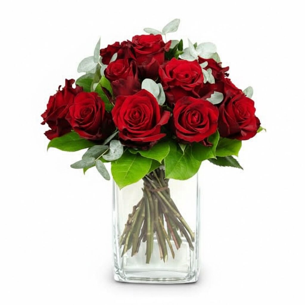 Flower bouquet «Small Pearl of Roses» with Fairtrade Max Havelaar Roses (Minimum)