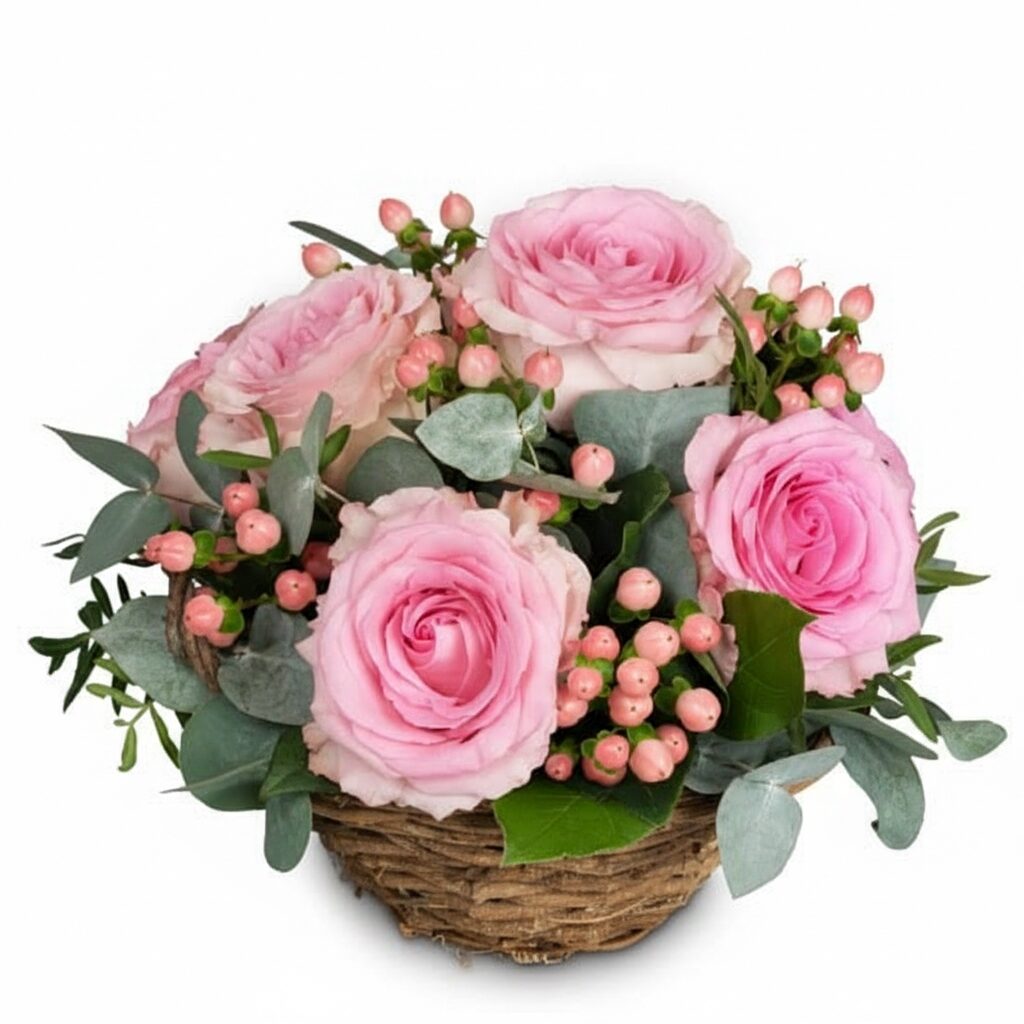 Flower arrangement «Favorite person» with Fairtrade Max Havelaar Roses (Minimum)