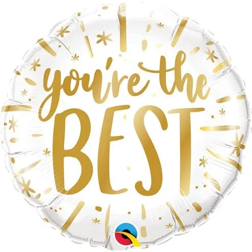 'You're the best' Balloon - 18" Foil