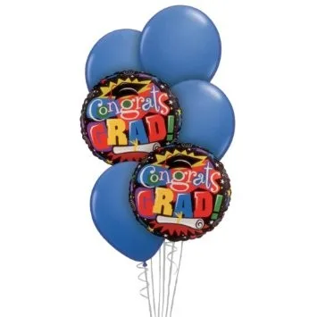 Congrats Grad Balloon bouquet (3)