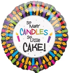 So Many Candles - So Little Cake!