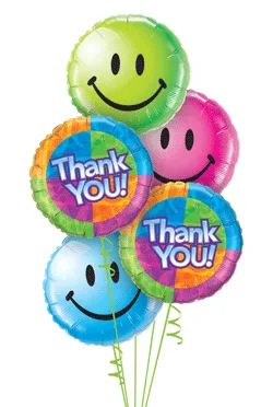 Thank You Balloon bouquet (5 )
