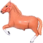 BROWN HORSE SUPER SHAPE