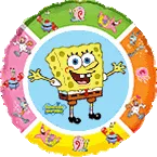 18" LOOSE SPONGBOB & FRIENDS FOIL