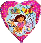 18" LOOSE DORA THE EXPLORER FOIL