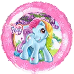 18" LOOSE MY LITTLE PONY (PINK) FOIL
