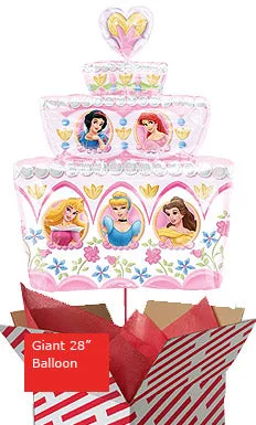 Large Princess Birthday Cake Balloon