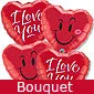 love You Balloon bouquet (4 )