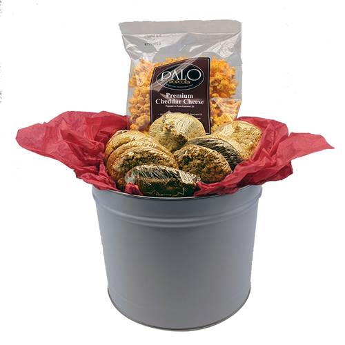 Cheddar Popcorn Cookie Tin