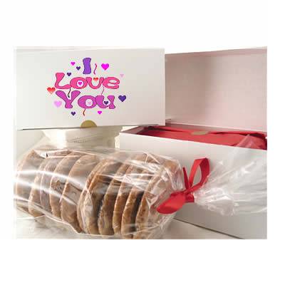 I Love You Gourmet Gluten Free Cookie Gift Box (1/2 Dozen)