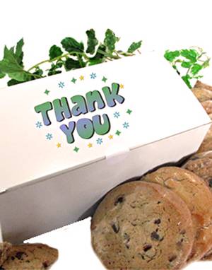 Thank You Gift Gourmet Gluten Free Cookie Box (1/2 Dozen)