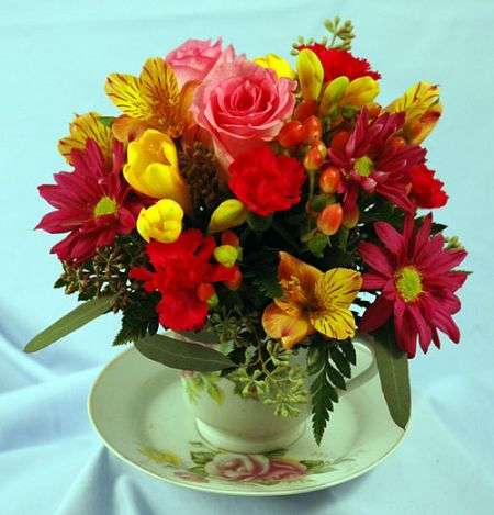 Teacup Bouquet (Medium)