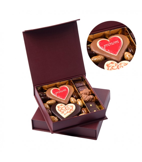 Personalized Heart Chocolates (450G)