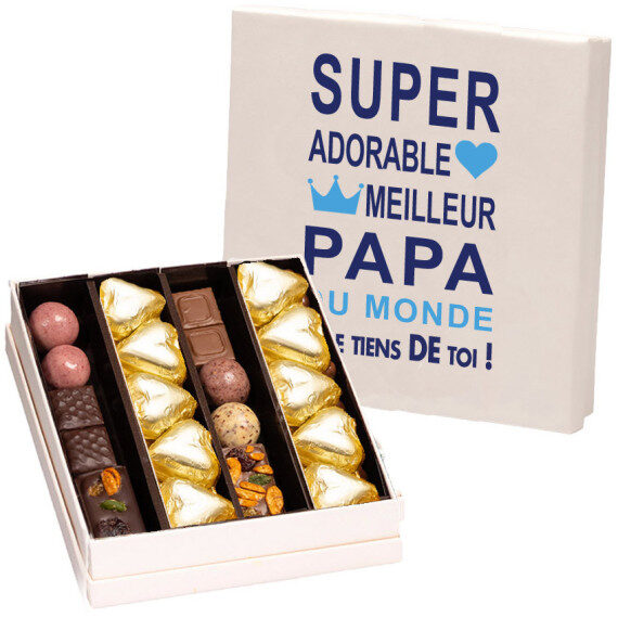 For the Best Dad in the World (22 Chocolates)