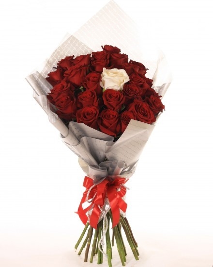 Roses bouquet EVERLASTING LOVE (Medium)