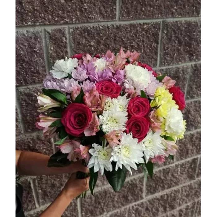 Flowers Hand-tied Bouquet "My Sun"