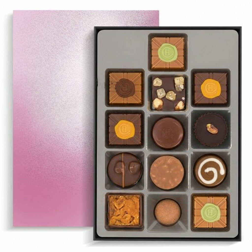 Exquisitely Nutty H-box with Pink Sleeve