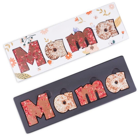 Chocolate letters - Milk - MAMA