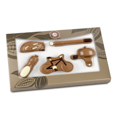 Chocolate bicycle set