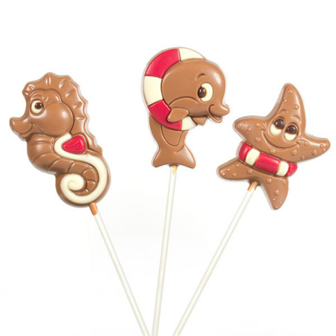 6 Sea animal lollipops