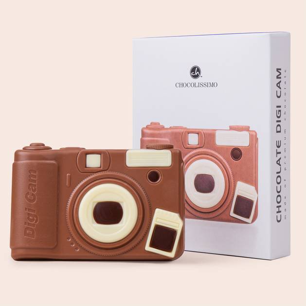Chocolate photo camera