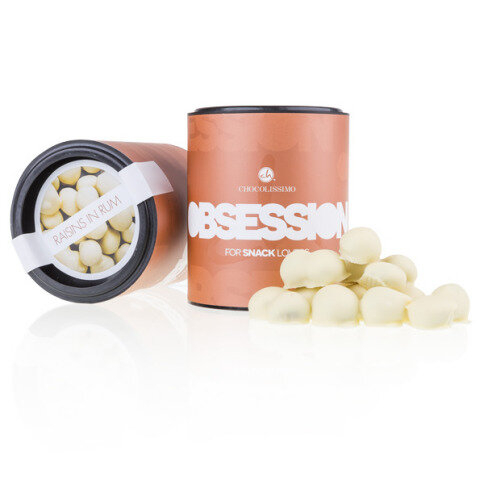 Obsession - Raisins with rum in chocolate