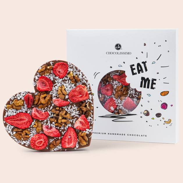 XL chocolate heart