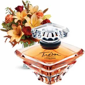 Lancome Tresor + Flowers (Classic Composition)