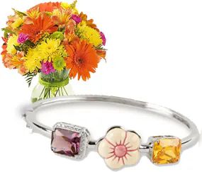 Thun Bracelet + Flowers (Classic Composition)