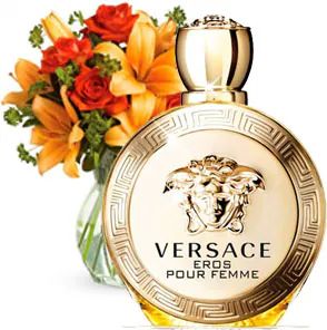 Versace Eros Pour Femme + Flowers (Classic Composition)