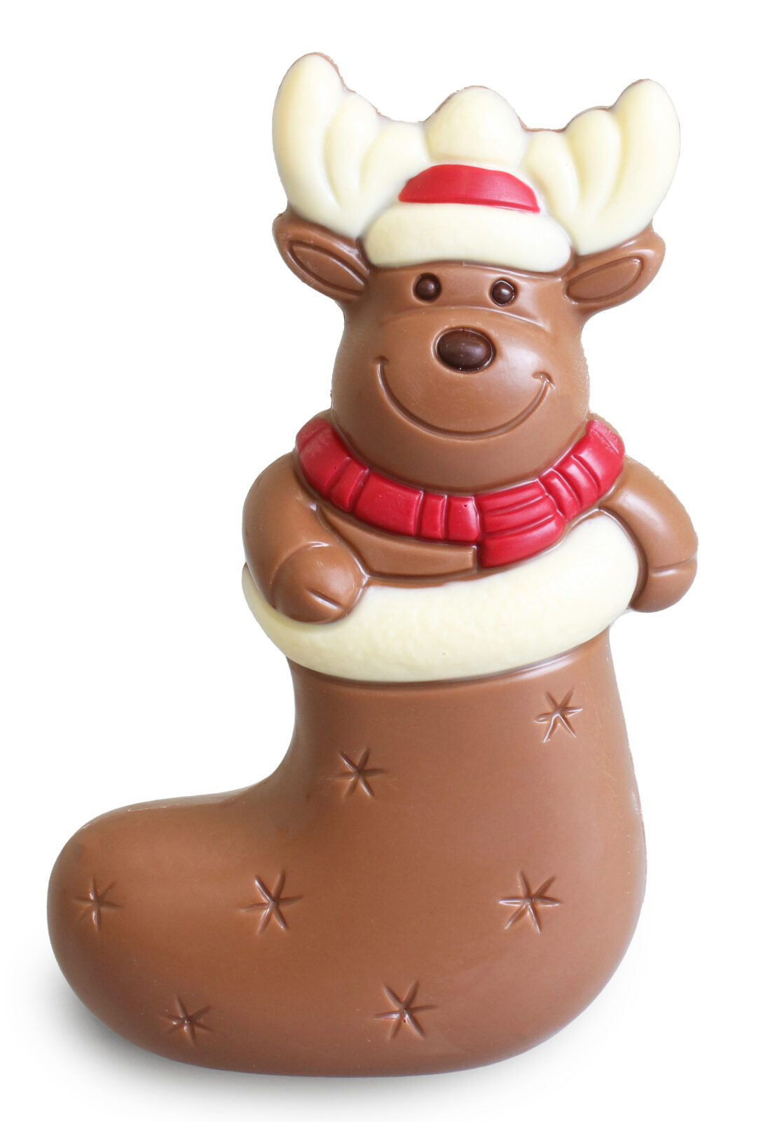 Chocolade kersteland in sok Callebaut