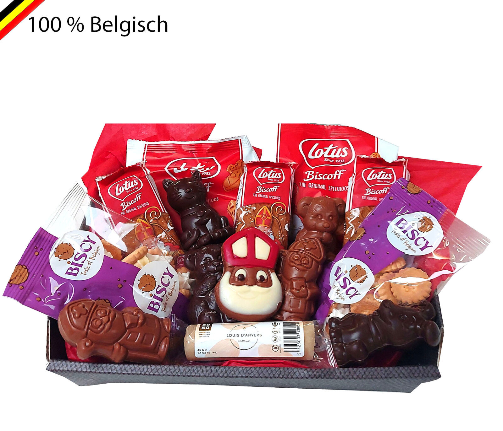 Saint Nicholas hamper with sweet treats