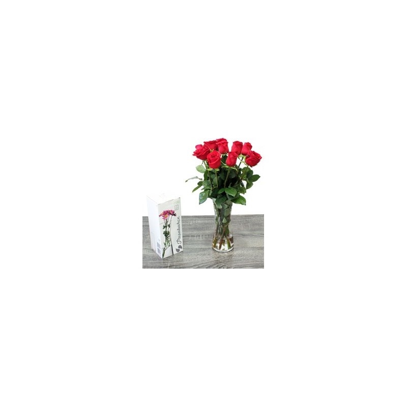 My vase of roses