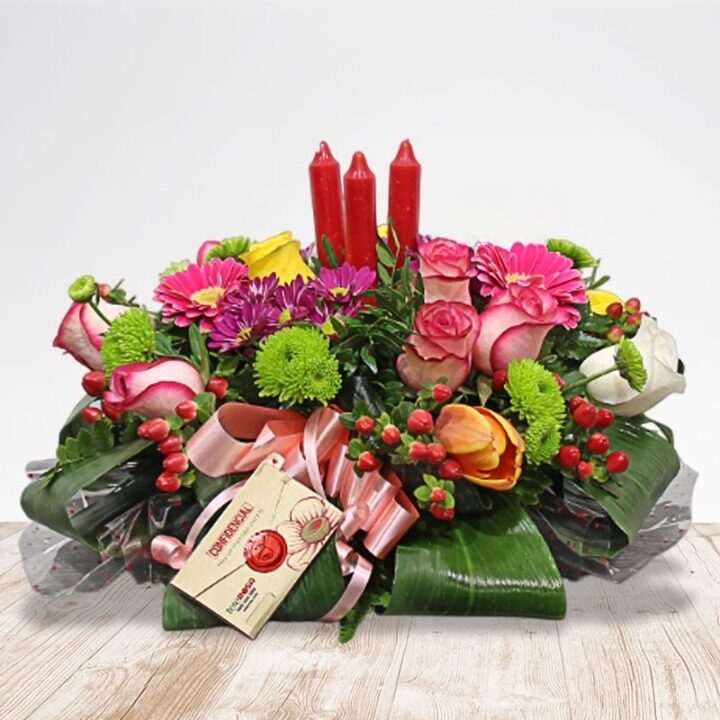 Aura of flowers