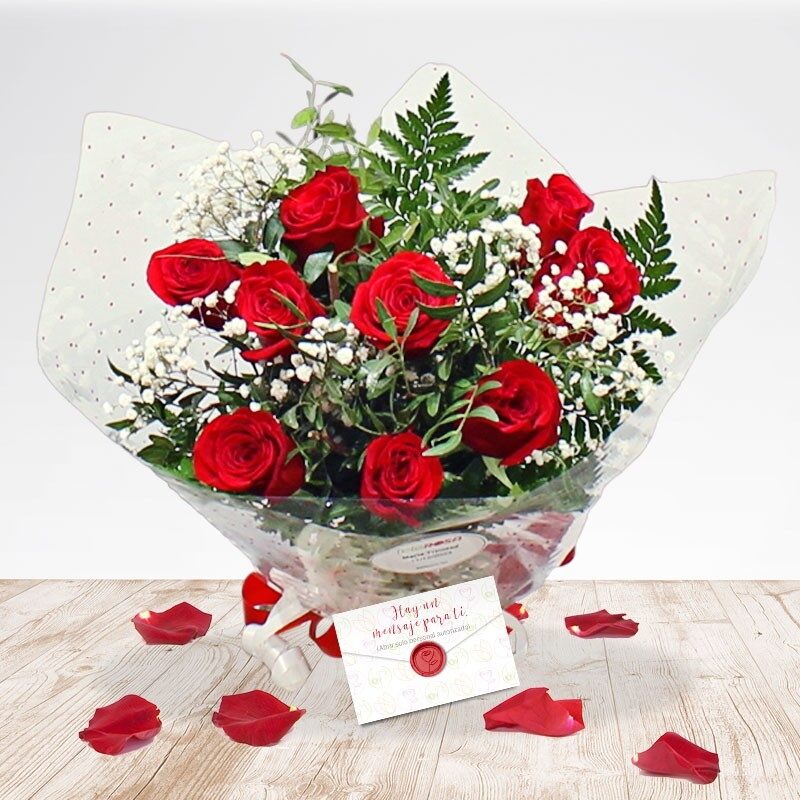 9 Red Roses