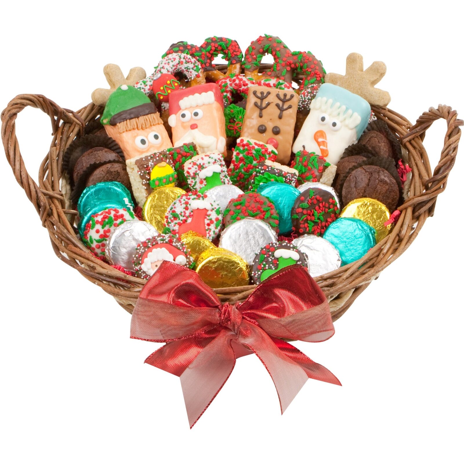 12" LARGE CHRISTMAS EDITION GOURMET GIFT BASKET