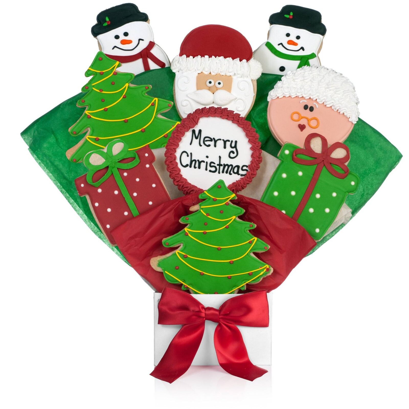 Christmas Cookie Bouquet (5 Cookie Count)