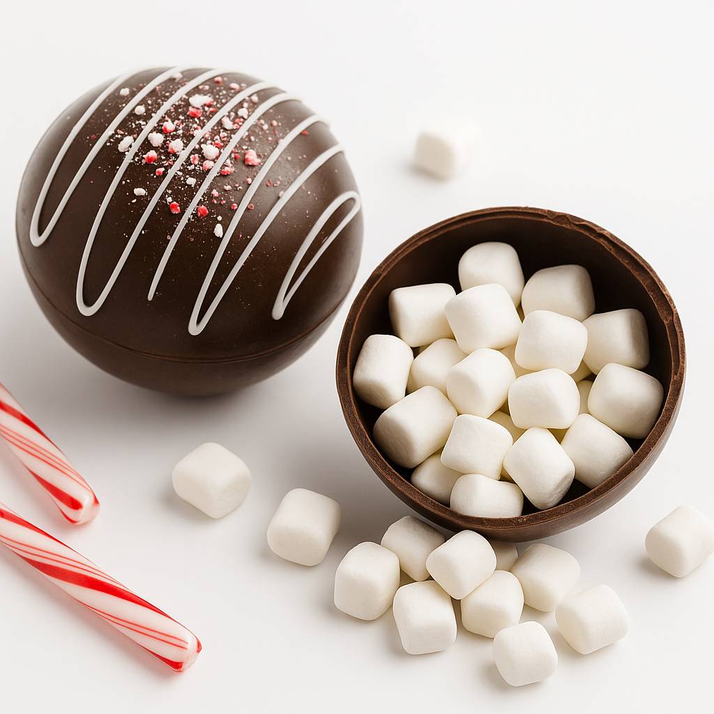 Cocoa Chocolate Bomb- 2.5 Inch Diameter